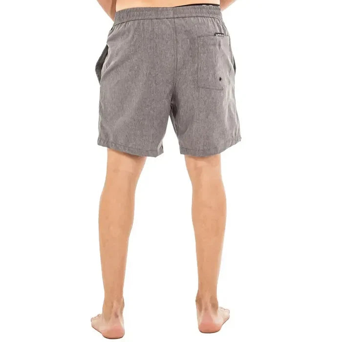 Malla Quiksilver Tb Volley Essential Deluxe 17 Gris - Indy