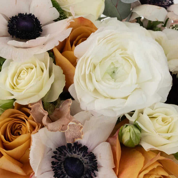 Maple And Merlot Flower Bouquet Close Up - Image