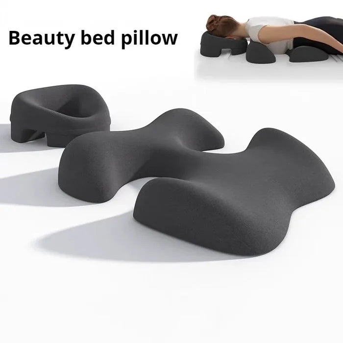 Massage Pillow Memory Foam Face And Chest Cushion Detachable Washable Cover Spa Self Care 2025 Support