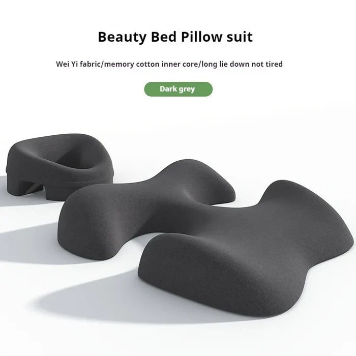 Massage Pillow Memory Foam Face And Chest Cushion Detachable Washable Cover Spa Self Care 2025 Support