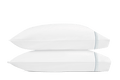 Matouk Amara Triple Pearl Pillow Case Pair - Hazy Pool