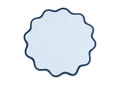 Matouk Scallop Edge Placemat - set of 4 - Blue/Navy