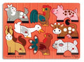 Melissa & Doug Farm Mix 'n Match Peg Puzzle - Olde Church Emporium