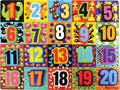 Melissa & Doug Jumbo Numbers Wooden Chunky Puzzle - Olde Church Emporium