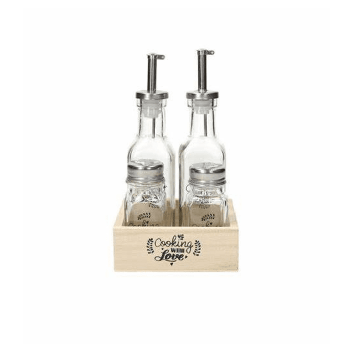 The German Outlet, Tognana, Oil & Vinegar, Pepper & Salt Set