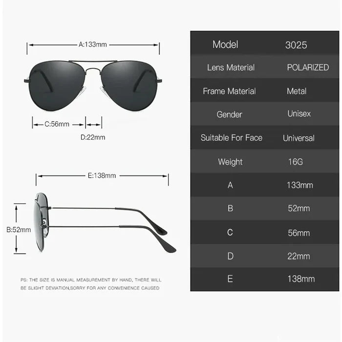 Men's Designer Square Sunglasses UV400 Eyewear for Men and Women
