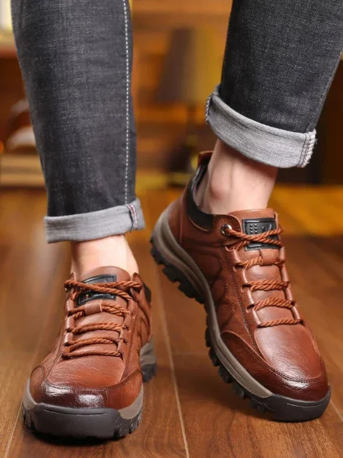 Men's Street Trendy Running Shoes - Non-Slip Large Size Casual Sneakers