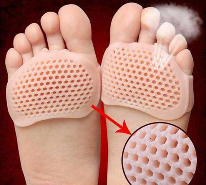 Metatarsal Pads Breathable Gel Forefoot Cushions Set Of 2
