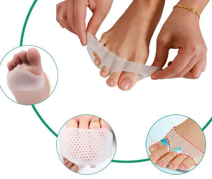 Metatarsal Pads Breathable Gel Forefoot Cushions Set Of 2