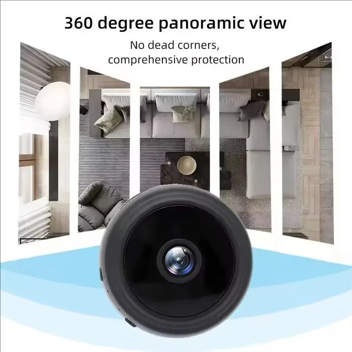 Mini WiFi Camera 1080P HD Night Vision Surveillance Wireless Security for Remote Viewing Fall 2025