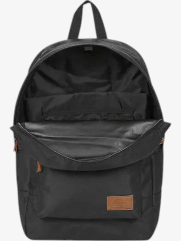 Mochila Quiksilver New Night Track Negro Naranja