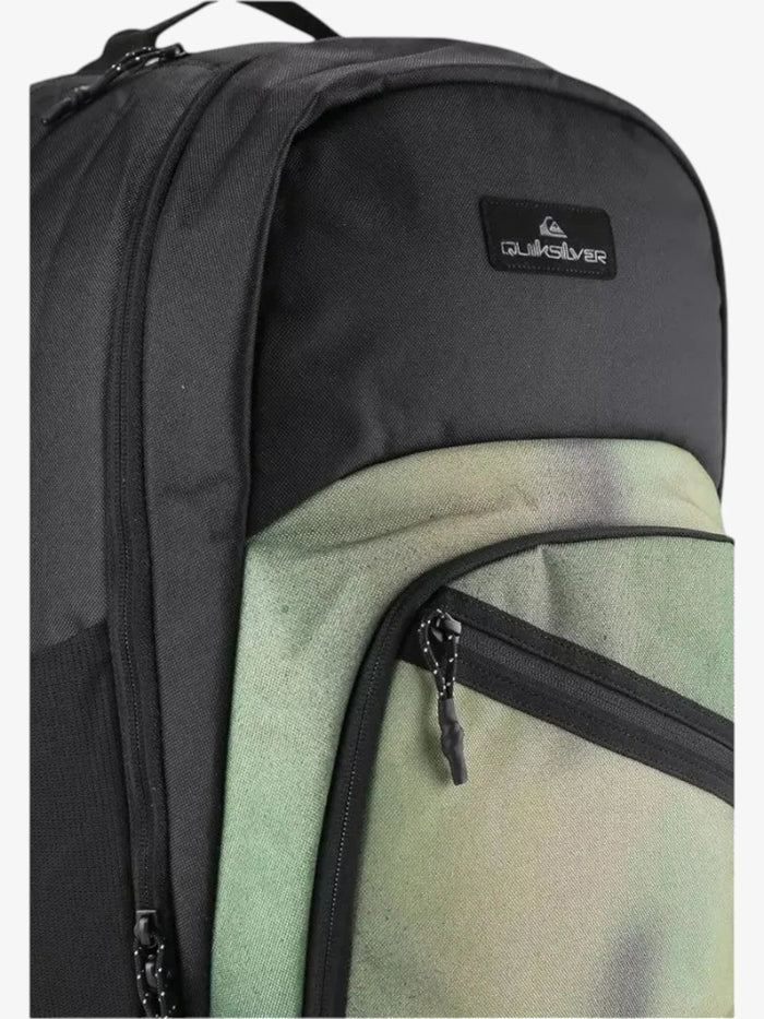Mochila Quiksilver Schoolie Cooler 2.0 Negro Verde