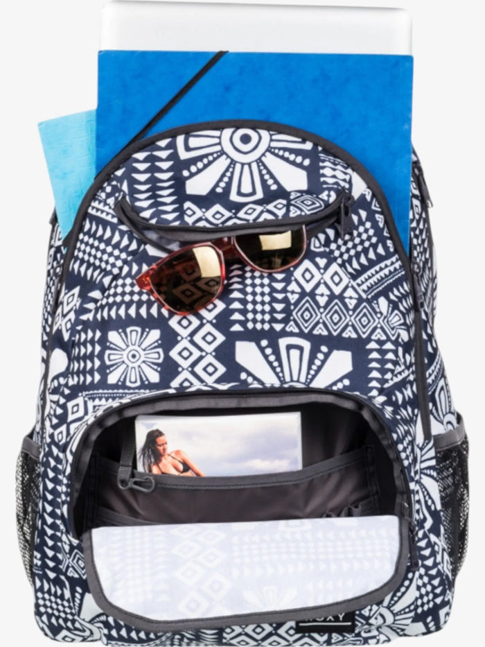 Mochila Roxy Shadow Swell Printed Negro