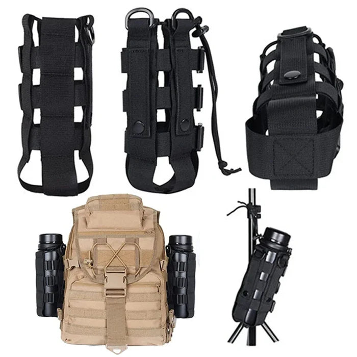 Molle Water Bottle Bag Multitool Pouch Carrier For Hiking And Camping Fall 2025 Outdoor Gear Gift