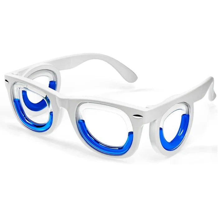 Motion Sickness Glasses Kids Ultra Light Travel Glasses Summer Travel 2025 Nausea Relief Car Air Sea