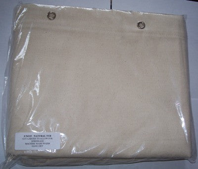 Natural (Ecru)  - Shower Curtain  No Liner Needed - Made in USA [Home Decor]- Olde Church Emporium