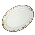 Noritake China 13 3/4" Oval Serving Platter The Sahara Pattern 58590