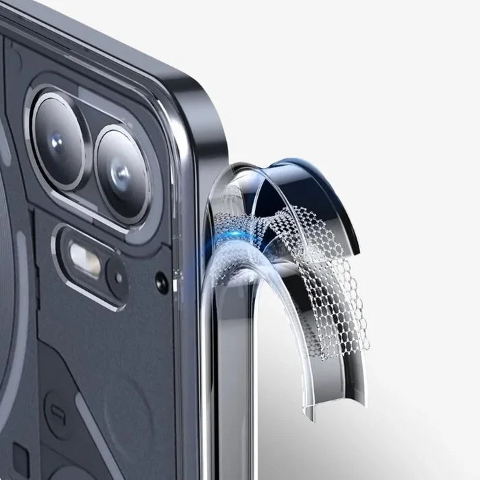 Nothing Phone 2 Clear Case Drop Tested Slim Protection