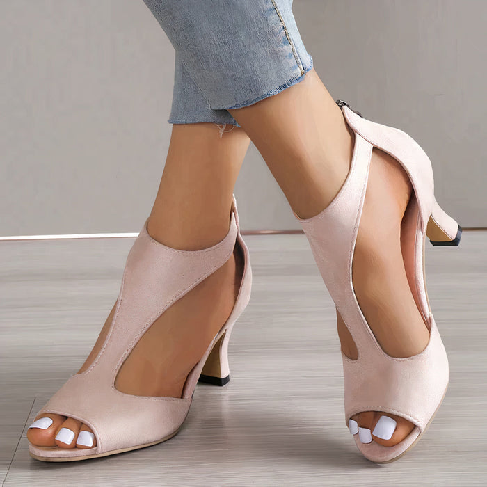 Orthopedic Heel Sandals for Women, Ergonomic Design with Soft Padded Insole and All-Day Comfort-1