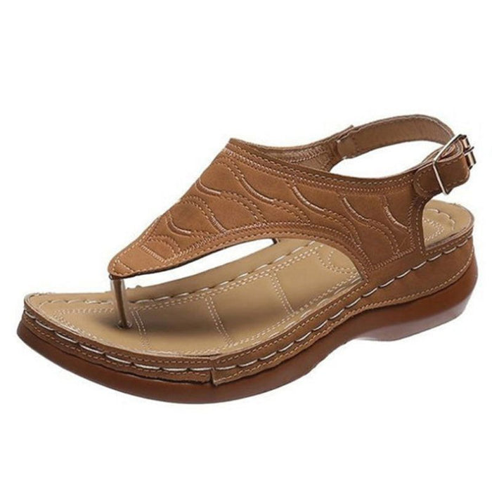 Orthopedic Women's Sandals with Comfortable Insole, Durable Design, Stylish and Versatile for Everyday Wear-2