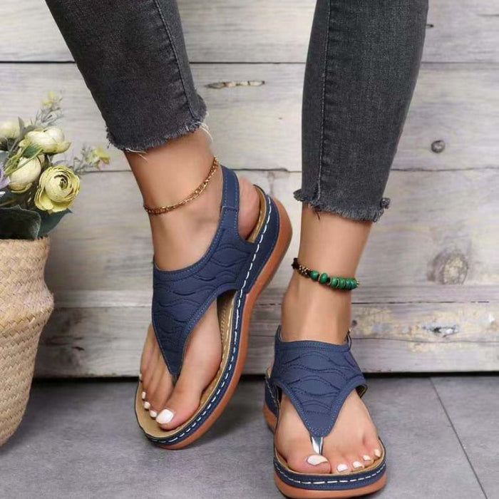 Orthopedic Women's Sandals with Comfortable Insole, Durable Design, Stylish and Versatile for Everyday Wear-4