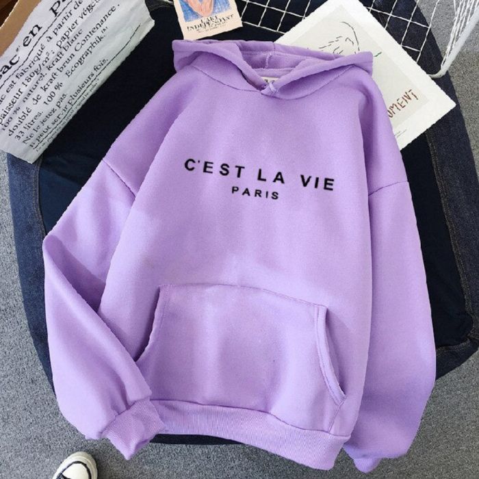 Oversized Cozy Women's Hoodie - Relaxed Plush, For Winter