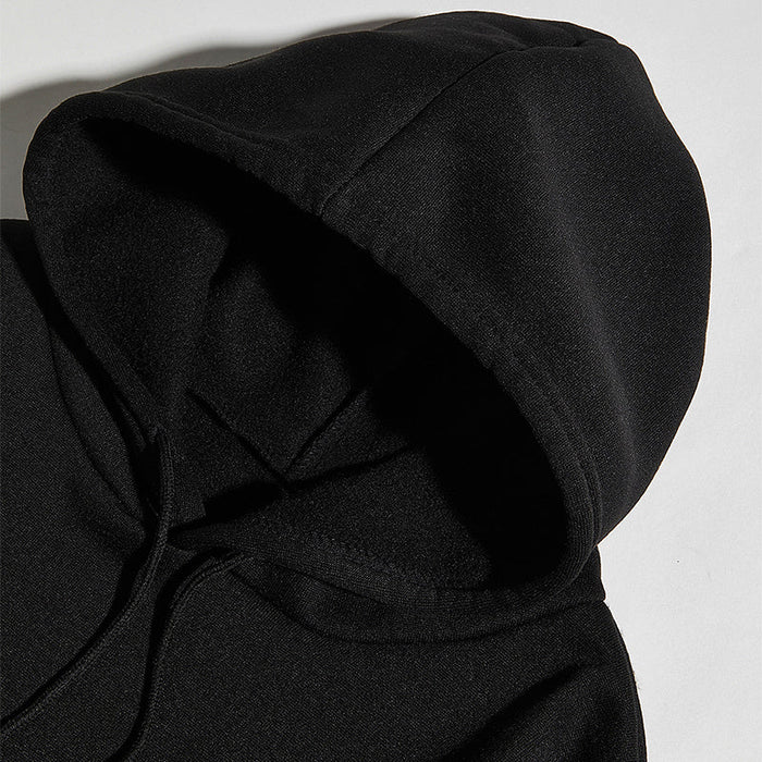 Oversized Women's Hoodie - Loose Back Print, Polyester