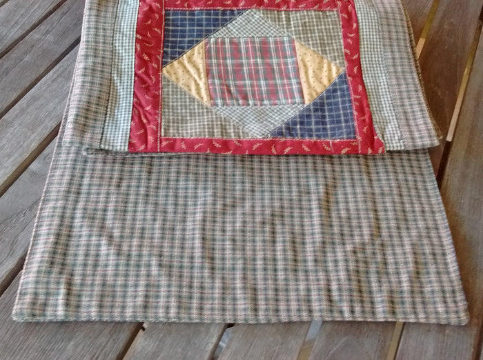 Park Design - Cabin Quilt Collection - Single Point Valances, Swags, Tiers,  etc