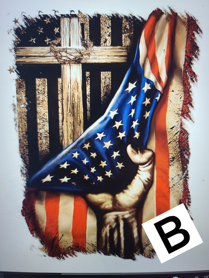 Patriotic Garden Flag