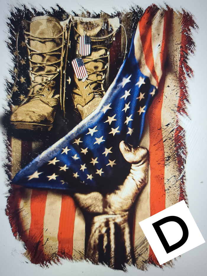 Patriotic Garden Flag
