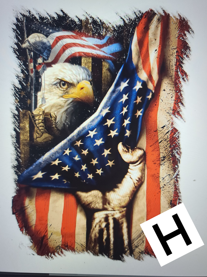 Patriotic Garden Flag