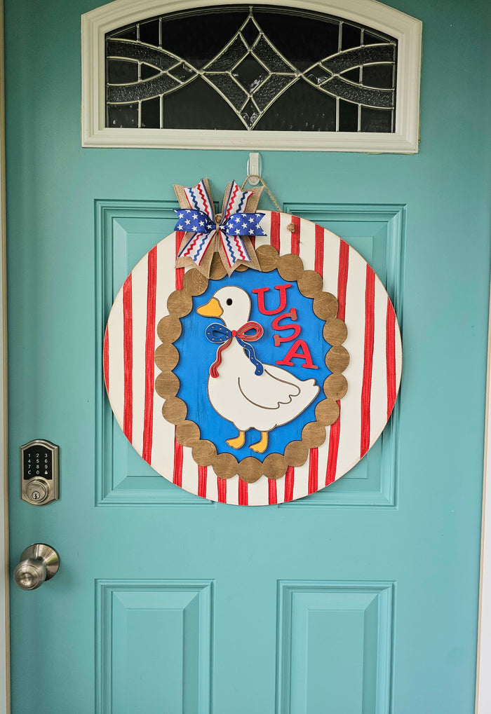 Patriotic Goose Door Hanger-wholesale