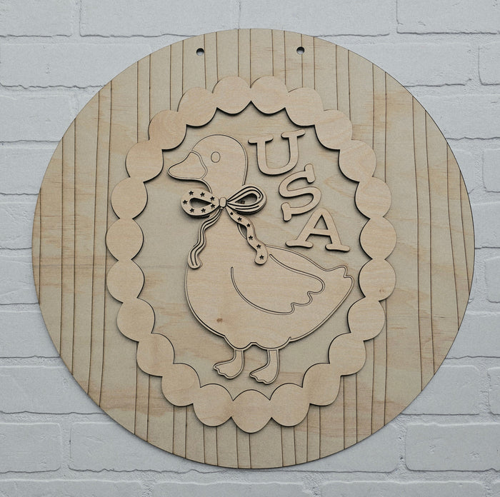 Patriotic Goose Door Hanger-wholesale