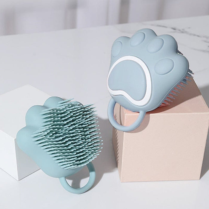 Gadget Gerbil Paw Shaped Silicone Dog Bath Brush