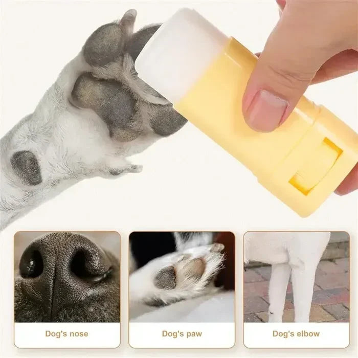 Pet Paw Balm for Dogs & Cats - 15g Moisturizer for Cracked Paws & Nose, Winter Care Cream