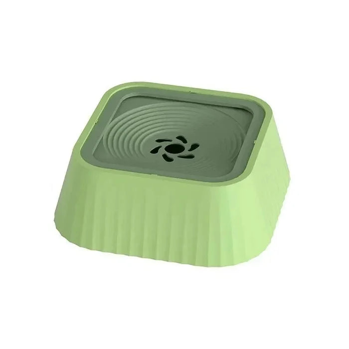 Pet Water Fountain with Floating Plates No Spill Bowl for Dogs