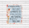 Pin Up girl- Morning Routine