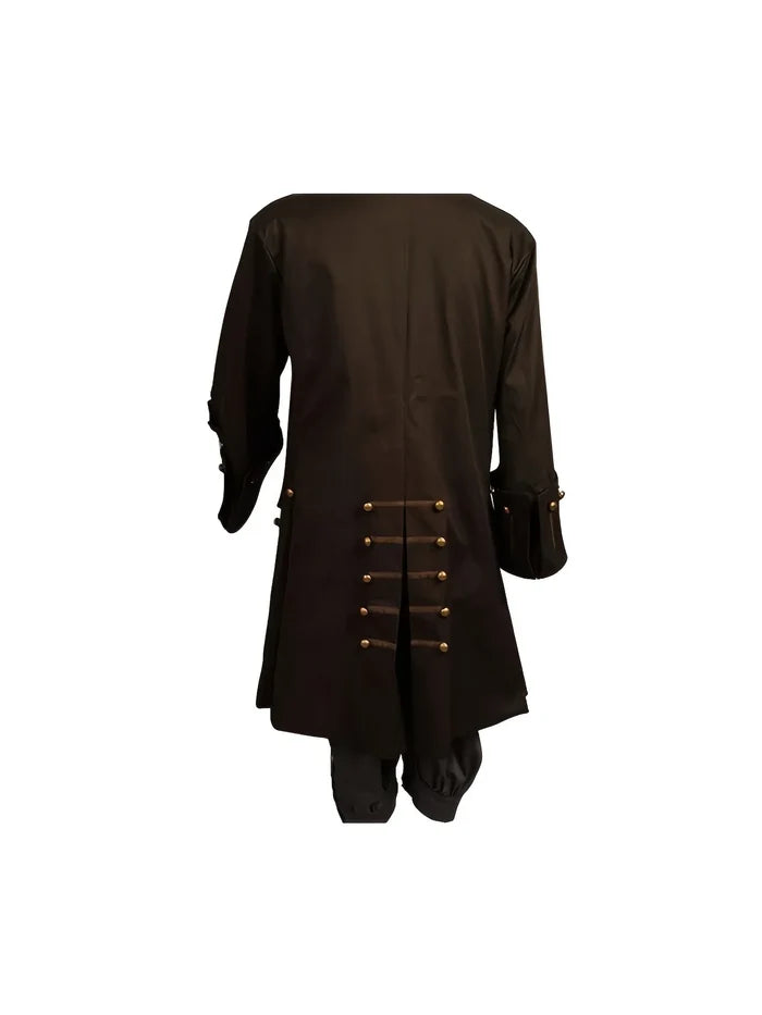 Pirate Costume Jack Sparrow Cosplay Set Halloween 2025