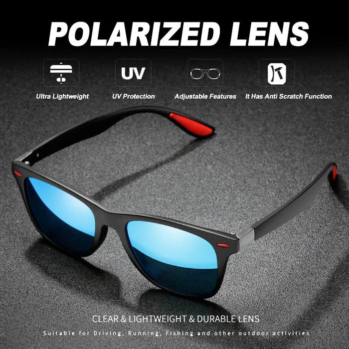 Polarized Sunglasses for Men Night Vision - PC Frame Outdoor Sport Goggles