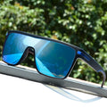 Polarized Sunglasses for Men Square Oversized UV400 Anti-Glare Goggles