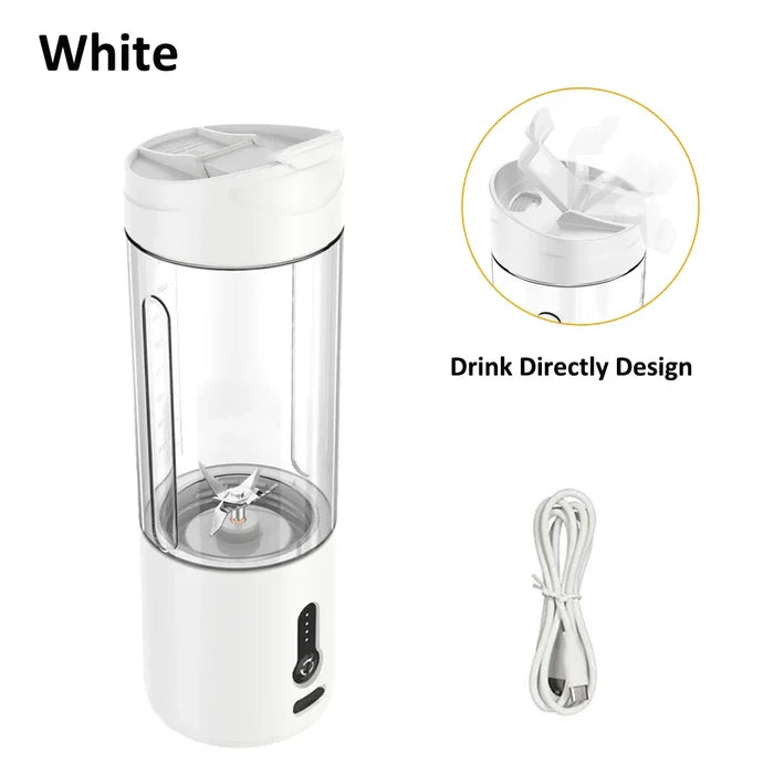 Portable Blender 6-Blades Smoothie Maker Summer Essentials 2026 Rechargeable On The Go Juicer