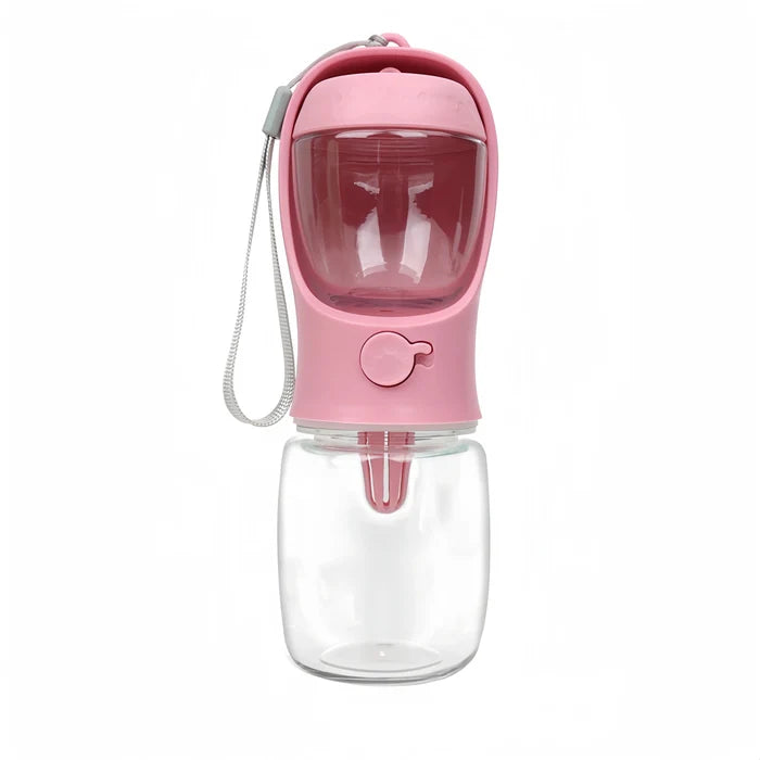 Portable Dog Cat Water Bottle with Food Storage for Outdoor Travel Pet Supplies