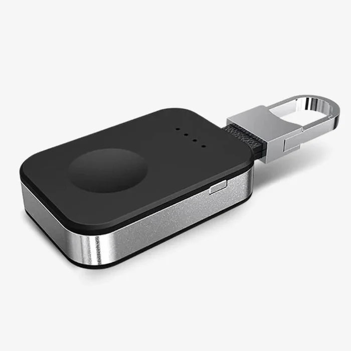 Portable Smartwatch Keychain Charger Compact Travel Power