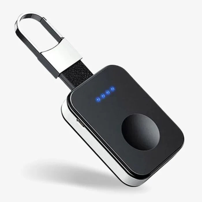 Portable Smartwatch Keychain Charger Compact Travel Power