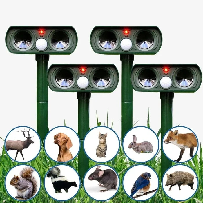 Raccoon Ultrasonic Repeller Motion Fall Pest Control