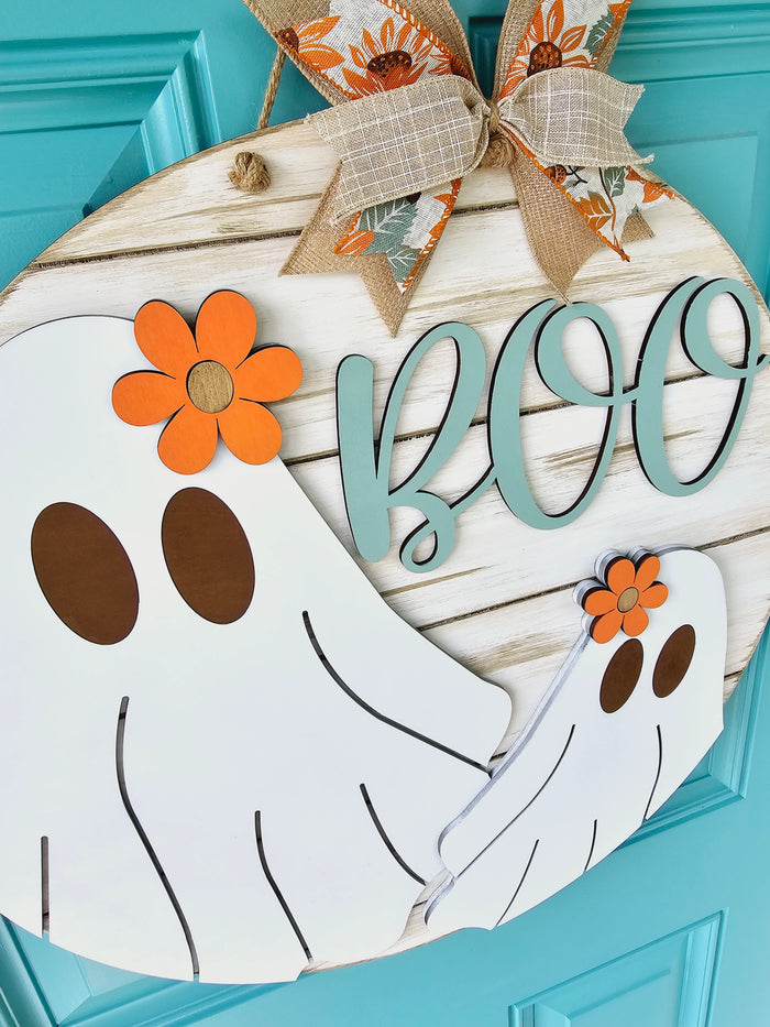 Retro Flower Ghost Door Hanger-wholesale