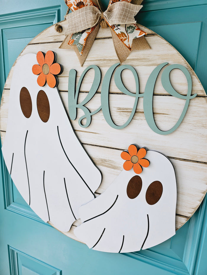 Retro Flower Ghost Door Hanger-wholesale