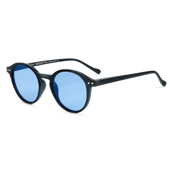 Retro Sunglasses Small Round Frame UV400 Men Women Vintage Goggles Shade