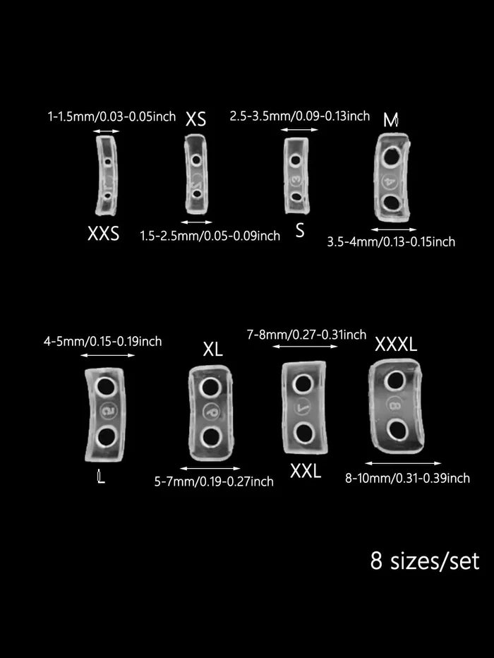 Ring Size Adjuster Clear Invisible Inserts, Adhesive Ring Reducer Set, Fall 2025 Nearly Discreet Secure Fit