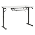 Rollaway II Sewing Table Black / White